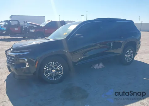 2025 Chevrolet Traverse Fwd Lt из США, поврежденный, VIN 1GNERGRS8SJ203702